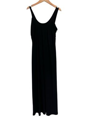 Black Stretch Maxi Dress